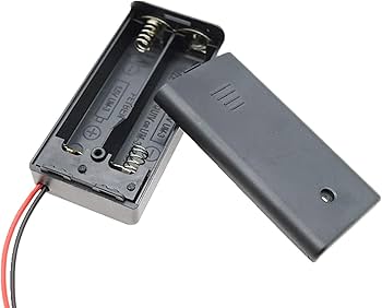 Amazon | 2個入り 単3電池用 電池ボックス 2本 3V バッテリー